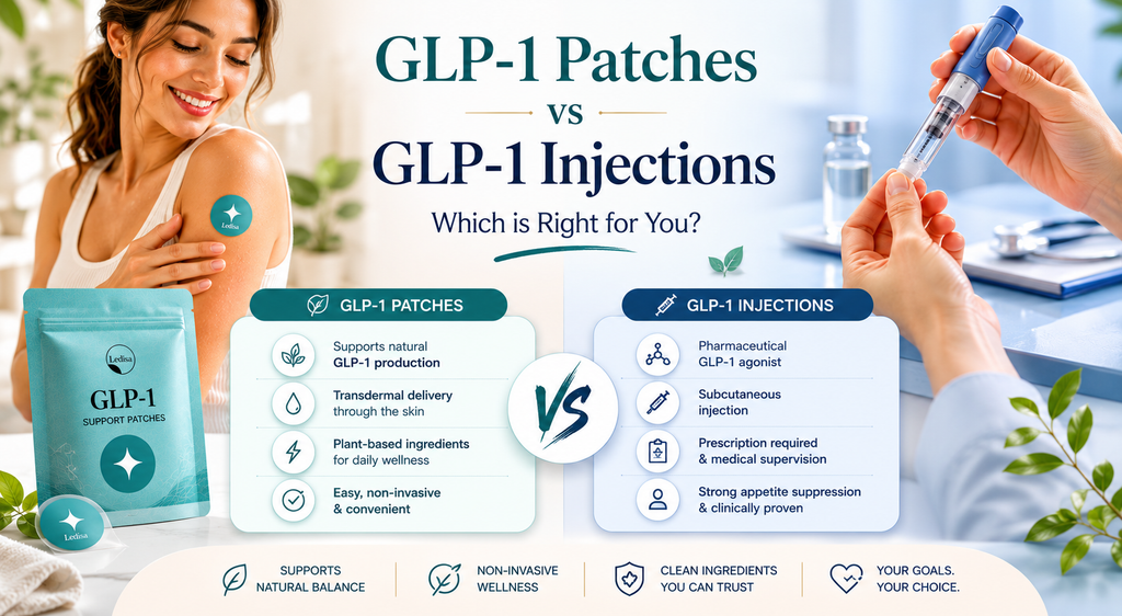GLP-1 Patches vs Injections: Which One Works Better? – Ledisa